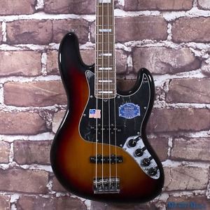 Fender American Deluxe Jazz Bass 3 Color Sunburst + Case