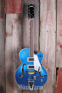 Gretsch G5420T Electromatic Hollow Body Electric Guitar w Bigsby Fairlane Blue