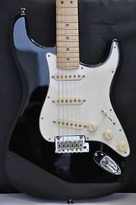 Fender Stratocaster USA Electric Guitar American Strat 60 Years Edition Black