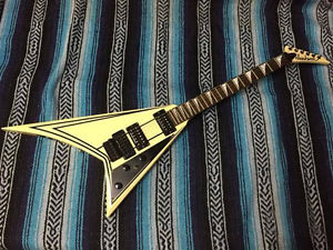Jackson RR5FR IVR PNBK Randy Rhoads V type, Electric guitar, MIJ, a1043
