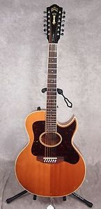 1984 Guild F45-12 CE 12 twelve string acoustic electric guitar w/ hardshell case