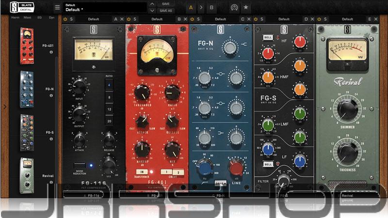 Slate Digital VMR Virtual Mix Rack + Lexicon PCM Native Effects Plugin Combo  eD