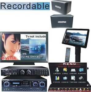 MTV Karaoke Jukebox system w/HDD Karaoke Amplifier Recorder Speaker worthbuyfhk