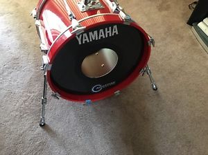 Yamaha Recording Custom 18" Bass Drum Super Rare "J" Series With Round Bearings