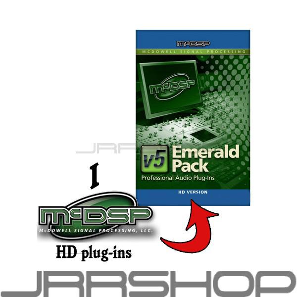 McDSP Upgrade Any 1 HD Plug-in to Emerald Pack HD v5 eDelivery JRR Shop