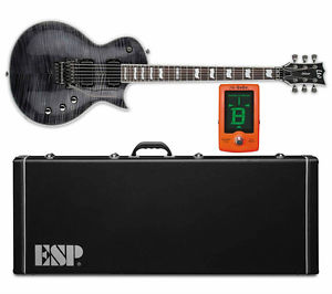ESP LTD EC-1001 FR STBLK See Thru Black *NEW* EC1001FR FREE ESP CASE + TUNER!