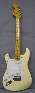 LEFTY! 1987 FENDER JAPAN STRATOCASTER GUITAR ST67-85L VWH E SER POST JV RELIC