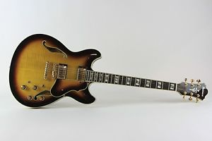 Ibanez Electric Guitar Right Handed AS153 Artstar Semi-Hollow with Hard Case