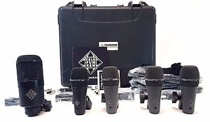 Telefunken Elecktroakustik DD5 Dynamic Drum Pack 5 Piece Microphone package