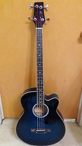 SKELETON KEY CUSTOM ACOUSTIC ELECTRIC BASS. MADE IN USA. LIFETIME WARRANTY