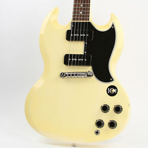 2001 Gibson CS Historic '61 SG Special Polaris White W/ OHSC!