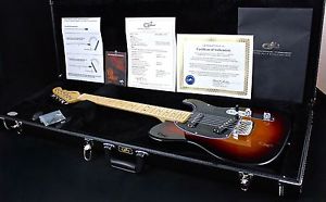 2016 USA G&L ASAT SPECIAL TELECASTER MPL FINGERBOARD 3-TSB BLK GUARD NOS STOCK!