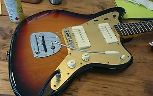 Fender Jazzmaster Guitar with J Mascis Pickups plus Seymour Duncan Pickups