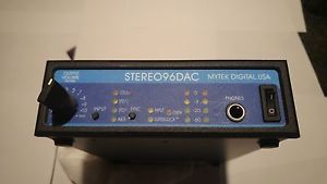 Mytek Stereo 96 D/A DAC Digital to Analog Converter excellent condition