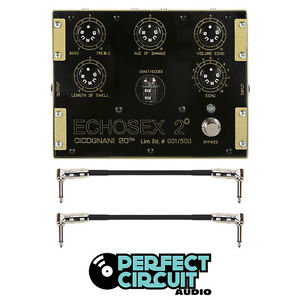 Gurus Amps Echosex 2 LTD Tube Echo Delay Pedal EFFECTS - NEW - PERFECT CIRCUIT