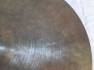 Hand Hammered Vintage 1967 K ZILDJIAN ISTANBUL 18" NEW STAMP Ride Cymbal