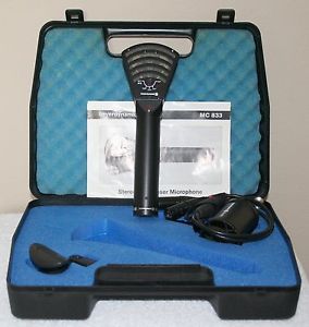 BEYERDYNAMIC MC 833 THREE TRUE CONDENSER CARDIOID STEREO MICROPHONE