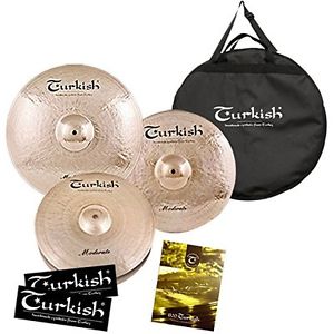 Turkish cymbals set di piatti per batteria M-SET3