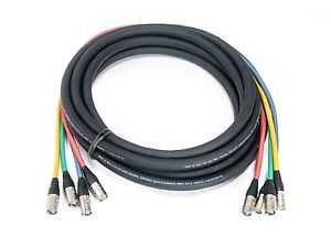 Elite Core Shielded Quad CAT6 Cable with 2' Fantails on each end