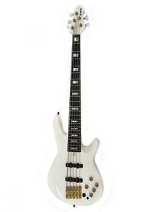 Used! YAMAHA BB NE2 Nathan East 5-strings Bass White w/Hardcase
