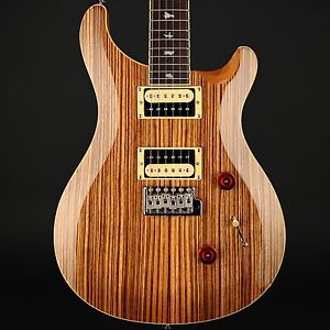 PRS SE Exotic Custom 24 Zebrawood Top #Q15849