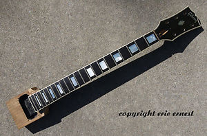 1979 Gibson ES-347 guitar neck black 3 piece part project Ebony board repair