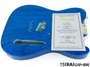 Fender USA Custom Shop Postmodern NOS Telecaster BODY Tele Nitro Sapphire Blue