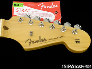 Fender Vintage 56 USA Strat NECK & TUNERS Stratocaster American Maple Thick 