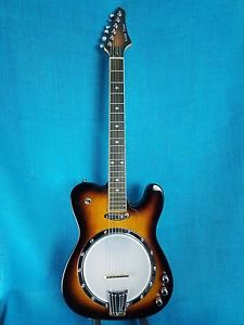 MIM: Gold Tone Banjitar ES-Banjitar Banjo Guitar & Gigbag (Fest Stock) *457