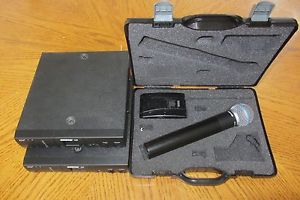 SHURE LOT: 2 UC4-UA RECEIVERS, UC2-UA MIC, U1-UA TRANSMITTER with plastic case