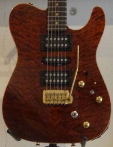 TOM ANDERSON Hollow T Contoured Brown 2000 E-Guitar Free Shipping