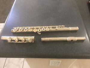 armstrong flute, 303B-OS, Intermediate Flute, Sterling Silver.