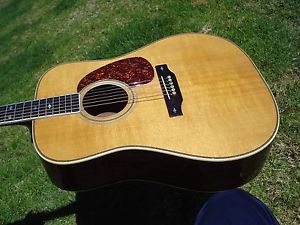 1970's B.C. Rich B-28 USA Acoustic Guitar Brazilian Rosewood Herringbone Trim