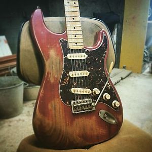 201613 :: Baldman's Relic Stratocaster nitro finish : Aged Roadworn Vintage