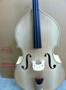 Engelhardt ES9 Swingmaster Double Bass, Flamed Maple Sides With None Flamed Back