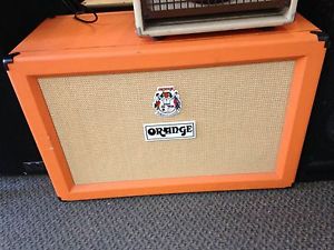 Orange PPC212 closed back  2x12" r Speaker Cabinet vintage 30's