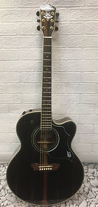 Washburn J27SCE Electro Acoustic Java Ebony