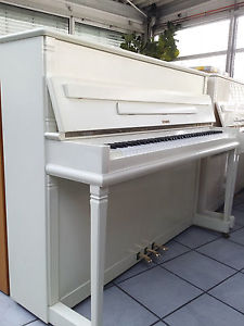 Klavier, weiß, Shabby Chic,  Konsolen, Renner-Mechanik