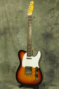 Fender Japan TL62B-70 3-Tone Sunburst Telecaster E-Guitar Free Shipping Vintage