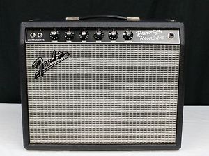 Fender '65 Princeton Reverb 15W 1x10" Guitar Combo Tube Amp Blackface! #39469