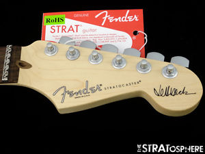 USA Fender JEFF BECK Stratocaster Strat NECK+ LOCKING TUNERS LSR Rosewood SALE