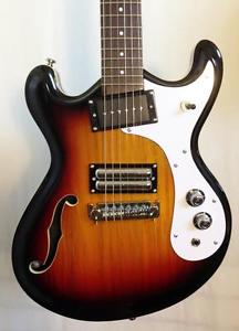 Danelectro The '66 Guitar 3-Tone Sunburst Electric Guitar