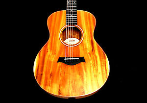 Zager EZ-Play Modified Taylor GS Mini Koa Acoustic Electric Guitar