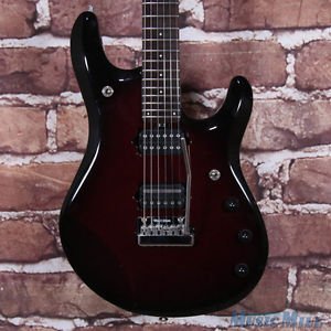 Music Man John Petrucci 6 JP6 Electric Guitar Pearl Red Burst with Piezo w/OHSC