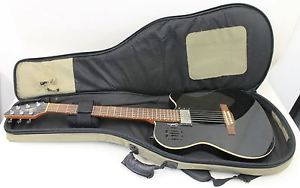 GODIN A6 Ultra GAHN1 11493172 Black Thinline Semi Acoustic Electric Guitar