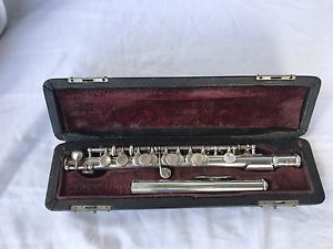 Beautiful Wm. S. Haynes Boston Silver Handmade Piccolo W/ Original Case L@@K