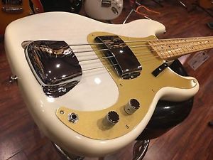 Fender American Vintage '58 Precision Bass White Blonde Maple Fingerboard