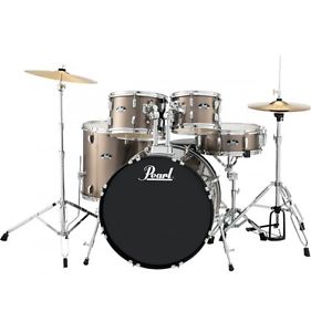Batterie Pearl Roadshow Rock 22''  5 fûts - Bronze Metallic