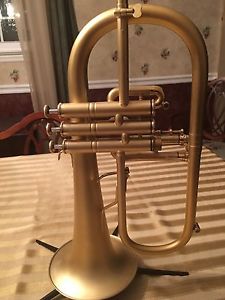 Lawler FL1 Flugelhorn  Satin Gold Plated