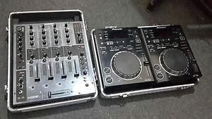 Pioneer dj ... cdj 350 coppia + Mixer Allen & Heath Xone 42 + 2 Fly Case Zomo